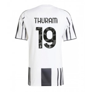 Fotbalové Dres Juventus Khephren Thuram #19 Domácí Oblečení 2025-26 Krátký Rukáv